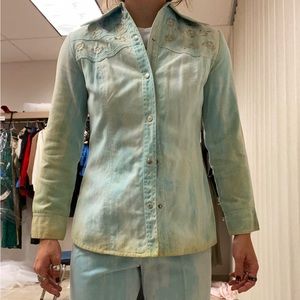 Distressed vintage coordinated set — rarely worn